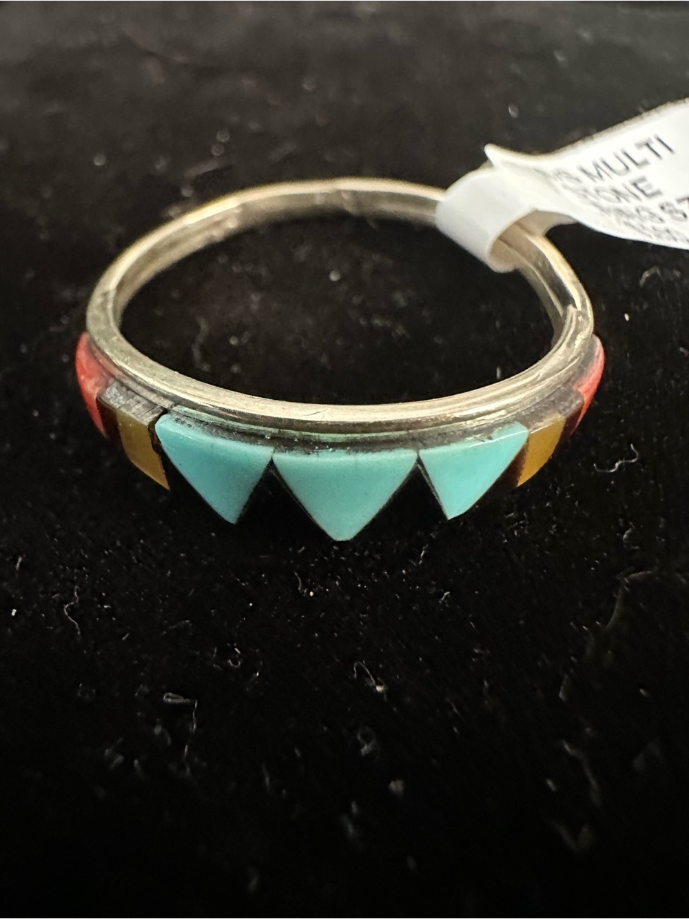 Tammie Qualo Zuni Inlay Ring